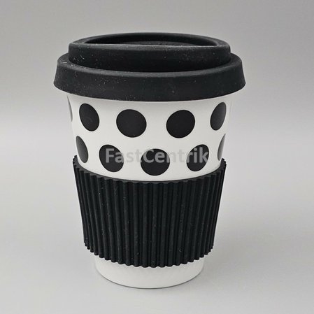 hrnek cestovní TO GO černý puntík.jpg